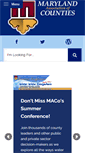 Mobile Screenshot of mdcounties.org