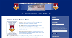 Desktop Screenshot of conduitstreet.mdcounties.org